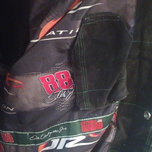 Dale Earnhardt jr. Black Racing Jacket size 2xl - Picture 5 of 12